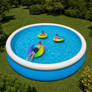 Grande <span class=keywords><strong>piscine</strong></span> gonflable hors sol de 20 pieds, en PVC résistant aux UV, écologique, pour enfants et adultes - Product Image 2