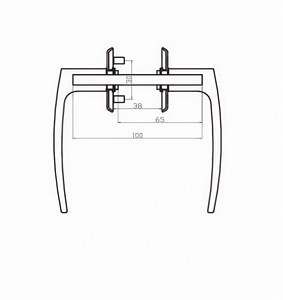 مصنع احترافي أمبيديكسترووس ، مقابض من الحديد المطاوع ، السحّابات المصنوعة من الفولاذ المقاوم للصدأ - Product Image 2