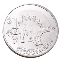 Conception personnalisée Dinosaure Offres Spéciales plaqué or pièce commémorative collection animal pièce d'or