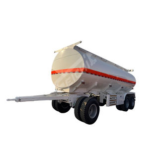 <span class=keywords><strong>Rimorchi</strong></span> del camion cisterna del semirimorchio della struttura della capriata del acciaio al carbonio da 26,000 litri con la configurazione a tre assi - Product Image 1