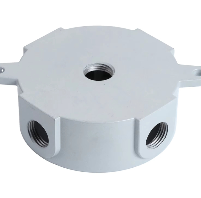 1/2" 3/4" Aluminum IP66 Waterproof Explosion Proof Die-casting Round Insulated Electrical Junction Box for Cable