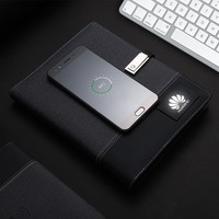 Agenda A5 con Banco de energía, cuaderno diario con memoria USB personalizada