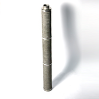 Cartucho de Filtro de Metal Sinterizado de Acero Inoxidable 304/316, Elemento Filtrante de Polvo Sinterizado Industrial para Filtración Química