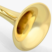 Wholesale Beginner 3 Key Trumpet Standard Set Bb Yellow Brass Trumpet