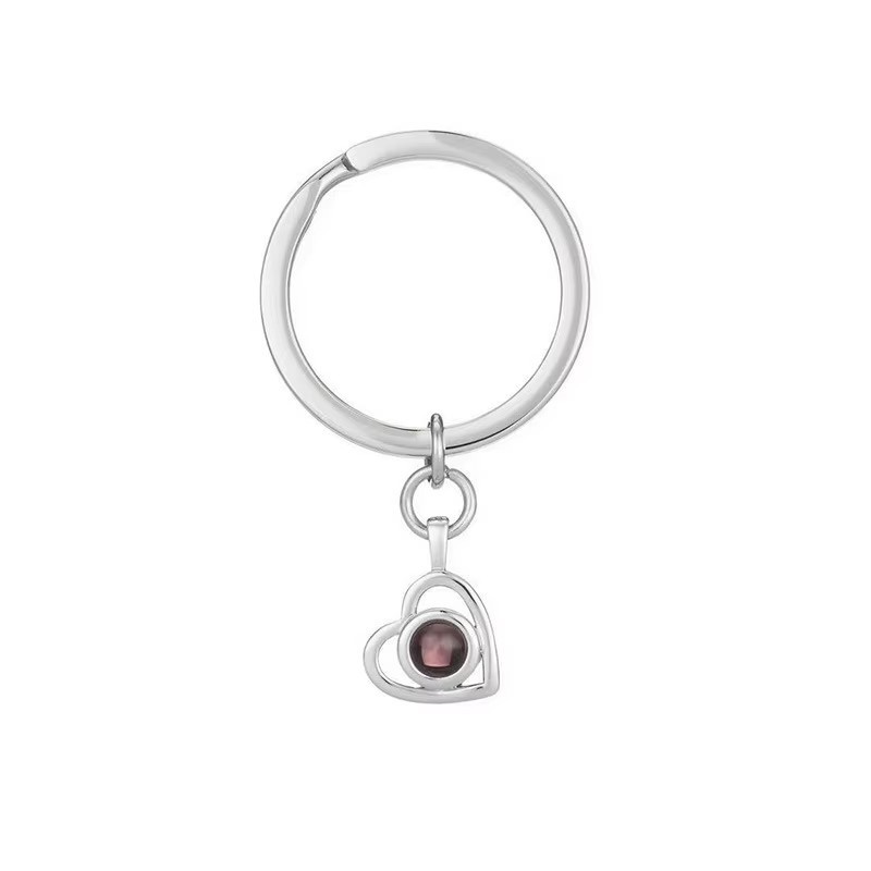 Silver keychain