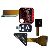 Teclados de Membrana Táctiles PCB con Domos Metálicos Personalizados, Interruptor de Membrana