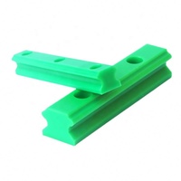 Glissières de guidage personnalisées, glissières à chaîne, rails coulissants, roulements, blocs en plastique nylon UHMWPE, guide linéaire