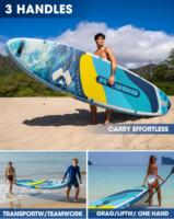 Planche de paddle gonflable populaire en Drop Stitch 11'*34"*6" pour adulte