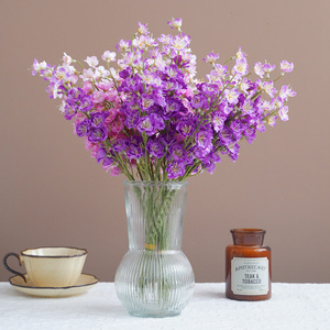 ดอกไม้ประดิษฐ์ Greenway Silk Larkspur ก้านเดี่ยว สำหรับจัดดอกไม้ DIY และอุปกรณ์ประกอบฉากไลฟ์สด - Product Image 4