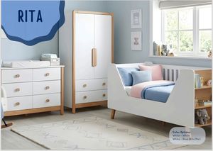 Camas de Madera para Niños RITA de Excelente Calidad que Ofrecen Uso Seguro y Duradero para Cuartos de Bebés - Product Image 3