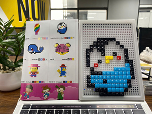 Juguete Educativo de Mosaico de Píxeles con Más de 700 Piezas, Bloques de Construcción DIY, Set de Aprendizaje STEM Montessori, OEM ODM HALO - Product Image 3