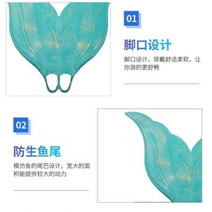 Palmes de plongée pour entraînement, palmes de natation en caoutchouc à talon ouvert, rigides, pour adultes, plongée sous-marine, 73 cm x 61 cm - Product Image 5