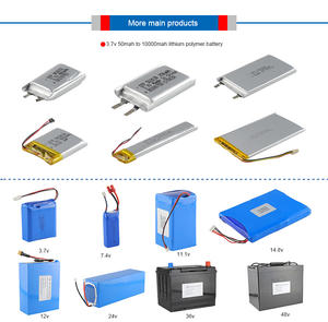 Batería de Almacenamiento de Energía Lipo Recargable OEM <span class=keywords><strong>DataPower</strong></span> 102068 103040 de 1200 mAh 3.7 V 1500 mAh para Monitor Cardíaco Portátil - Product Image 5