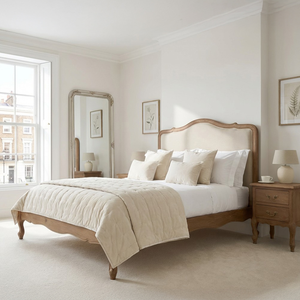 Lit en bois massif français vieilli de haute qualité, très grand lit, lit double style campagnard américain, meubles de <span class=keywords><strong>chambre</strong></span> à <span class=keywords><strong>coucher</strong></span> - Product Image 1