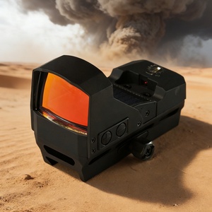 BANGBANG Reflex Red Dot Sight 1X à énergie solaire, 9 niveaux de luminosité optique, tourelles réglables par outil pour l'entraînement en extérieur - Product Image 1