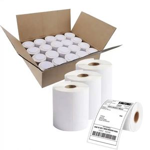 Direct Thermal <b>Label</b> Sticker 50x25mm Self Adhesive Sticker 2x1inch Thermal <b>Label</b> Roll Packaging <b>Labels</b> for Thermal <b>Printer</b> - Product Image 6