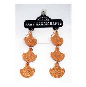 2023 marroquí chapado en oro con cuentas fiesta joyería regalos para mujeres gota larga Arco Iris cristal colorido lágrima pendientes colgantes - Product Image 1