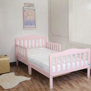 Cuna para Bebés, Cuna Portátil Plegable de Madera con Cuna Desmontable y Cambiador para Dormitorio - Product Image 3
