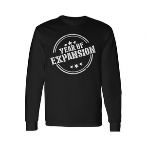 T-shirt a maniche lunghe Year Of Expansion dal design premium - Product Image 2