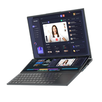 Ordinateur portable à double écran Zenbook 16 pouces, écran tactile FHD, processeur Core i7-10750h, 8/16/32 Go de DDR4, SSD de 512 Go/1 To/2 To, Windows 11