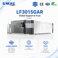 Europäischer Bestseller: Gantry-Typ Yaskawa Servo AI Faserlaser-Schneidemaschine für Metallbleche 3000x1500mm mit Vollständig Geschlossenem Design