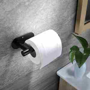 Plastic Self-Adhesive Wall Roll <b>Holder</b> Paper Towel Rack Perforation-Free Design Dustproof Storage for <b>Shoes</b> - Product Image 4