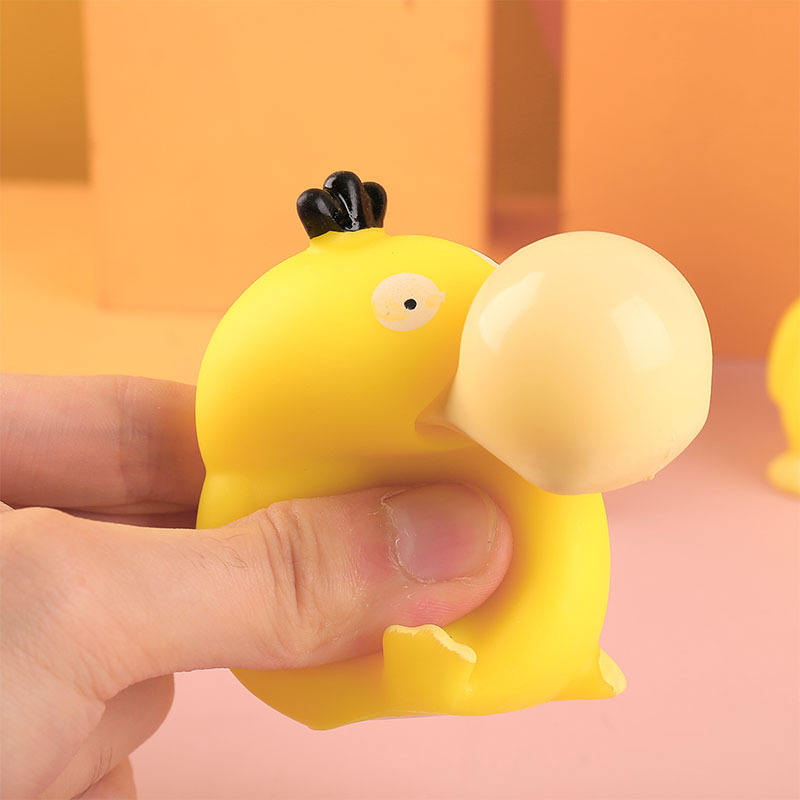 Kodak duck spits bubbles