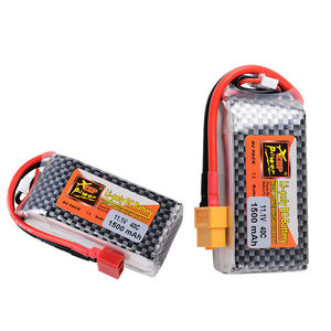 3S 고속 고정 날개 전원 리튬 배터리 팩 11.1V 1500mah 40C 공장 도매 모델 비행기 무인 항공기 ZOP 3.7V 블랙 스톡 - Product Image 5