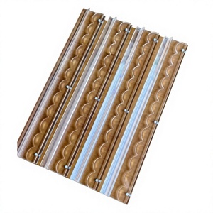 Ensemble de 4 supports transparents en acrylique pour tuiles de mahjong de 20 pouces, pour jeu de mahjong américain - Product Image 4