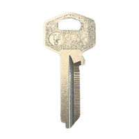 KW1 UL050 TE5 EVERISE Clés vierges de haute qualité OEM personnalisées en métal pour portes, serrures à pannets et véhicules, résistantes à l'eau, multicolores, produit phare chinois