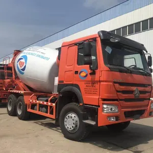 Máy Trộn Bê Tông Trộn Tay Phải SINOTRUK HOWO 6X4 6X6 8m3 Nhà Sản Xuất Máy Trộn Xi Măng Trộn Bê Tông Xe Tải