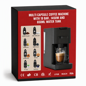 Machine à café multi-capsules 19 bars, expresso Lungo, compatible avec les dosettes de café NES DG K Cup - Product Image 6