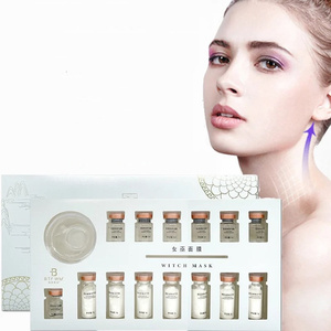 ZS coréen Anti-âge Enzyme masque <span class=keywords><strong>Miracle</strong></span> visage lifting blanchissant masque Facial ligne fine élimination des rides Peptides Essence ensemble - Product Image 1