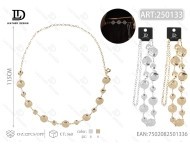 Women's Zinc Alloy Retro <b>Waist</b> <b>Chain</b> Gold Plated Standard Length Daily Wear - Product Image 3