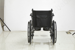 รถเข็นวีลแชร์รุ่น Medical Luxury KJT 605AM แบบกว้างพิเศษ โครงเหล็ก รับน้ำหนักได้ 136 กก. ได้รับการรับรองมาตรฐาน CE สำหรับใช้ในโรงพยาบาล การเดินทาง และผู้พิการ รุ่น 60 - Product Image 2