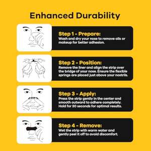Kit de démarrage de dilatateur de nez magnétique en gros <span class=keywords><strong>Patch</strong></span> nasal dilate les narines respiration douce pour prévenir le ronflement bandelettes nasales magnétiques - Product Image 5