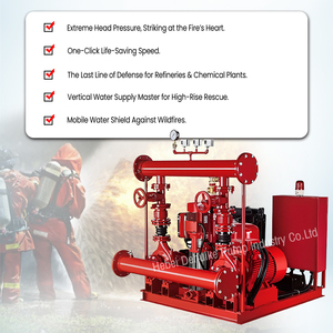 Dehuike pompa air dengan nosel api, pompa air untuk Monitor api, Motor elektrik yang digerakkan - Product Image 4