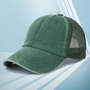 Casquette de baseball Dad Hat 2026 professionnelle, vierge, style sport, avec broderie 3D, en tissu 100% coton, avec boucle en cuivre doré - Product Image 3