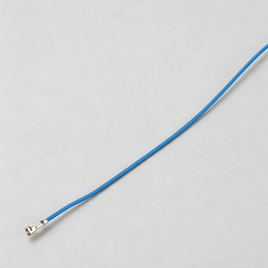 单端压接端子线束，带蓝色 PVC 电缆和剥线端，适用于家用电器、控制 PCB 内部接线 - Product Image 5