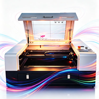 460 4060 50w 80w Graveuse Laser, Machine de Gravure Laser pour Bois, Verre, Métal, Plastique, Caoutchouc, Pierre, Contreplaqué