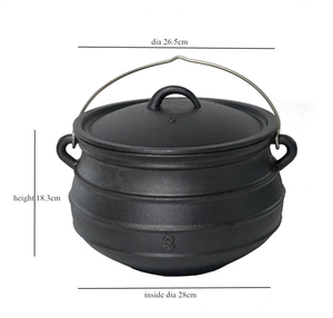 <span class=keywords><strong>Caldero</strong></span> <span class=keywords><strong>de</strong></span> <span class=keywords><strong>Hierro</strong></span> Fundido Clásico Shengri China Hebei para Camping y Olla para Aceite Vegetal - Product Image 2