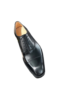 Zapatos Oxford de Cuero con Punta Cuadrada y Costura Oculta Goodyear para Hombre, Zapatos de Negocios con Suelas de Piel de Vaca - Product Image 5