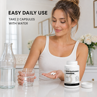 Capsules Éclat de la Peau du Fournisseur d'Usine avec Vitamine C, Biotine et Acide Hyaluronique pour le Soutien Nutritionnel de la Beauté