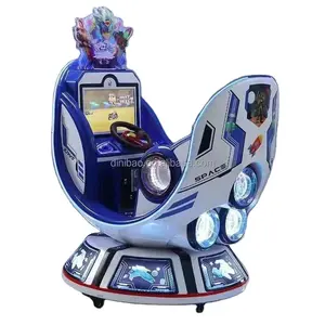 Dinibao nouveau design balançoire de voiture manèges pour enfants machine de vaisseau spatial manèges pour enfants à pièces