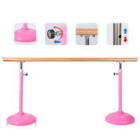 Barre de Ballet Portable réglable en hauteur barre de danse extensible barre de Ballet Portable barre de hauteur de danse