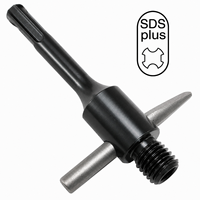 Adaptateur SDS Plus en acier et carbone Tengrui 5/8"-11 pour foret diamanté, convertisseur pour perceuse à percussion, accessoires de rechange