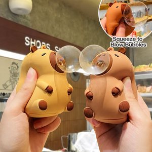 Jouet Squishy Capybara OEM en Vinyle Anti-Stress pour Enfants de 5 à 14 Ans, Jouet Sensoriel Unisexe, Vente en Gros - Product Image 1