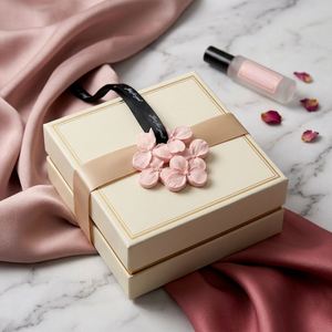 Scented Hanging Tag with <b>Matching</b> Products Customized Gift <b>Box</b> Set for Corporate VIP and Wedding Souvenirs - Product Image 1