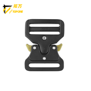 39MM Eco-vriendelijke matzwarte snelkoppeling riemen- en tassen gespen met aangepast LOGO - Product Image 5