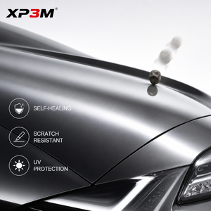 ฟิล์มใสกันรอยรถยนต์ XP3M Flowing Star Silver OEM Gloss TPU สีเงิน 7.5 มิล ซ่อมแซมตัวเองได้ ป้องกันรอยขีดข่วน ป้องกันสีเหลือง ขนาด 1.52x15 เมตร - Product Image 4